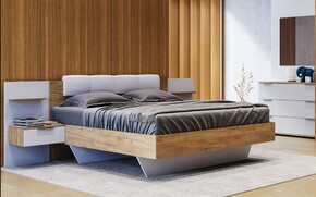 Ліжко з м'яким узголів'ям Асті - Фото_3