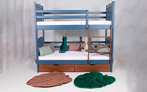Двухъярусная кровать Лагуна (без ящиков) - Фото_5