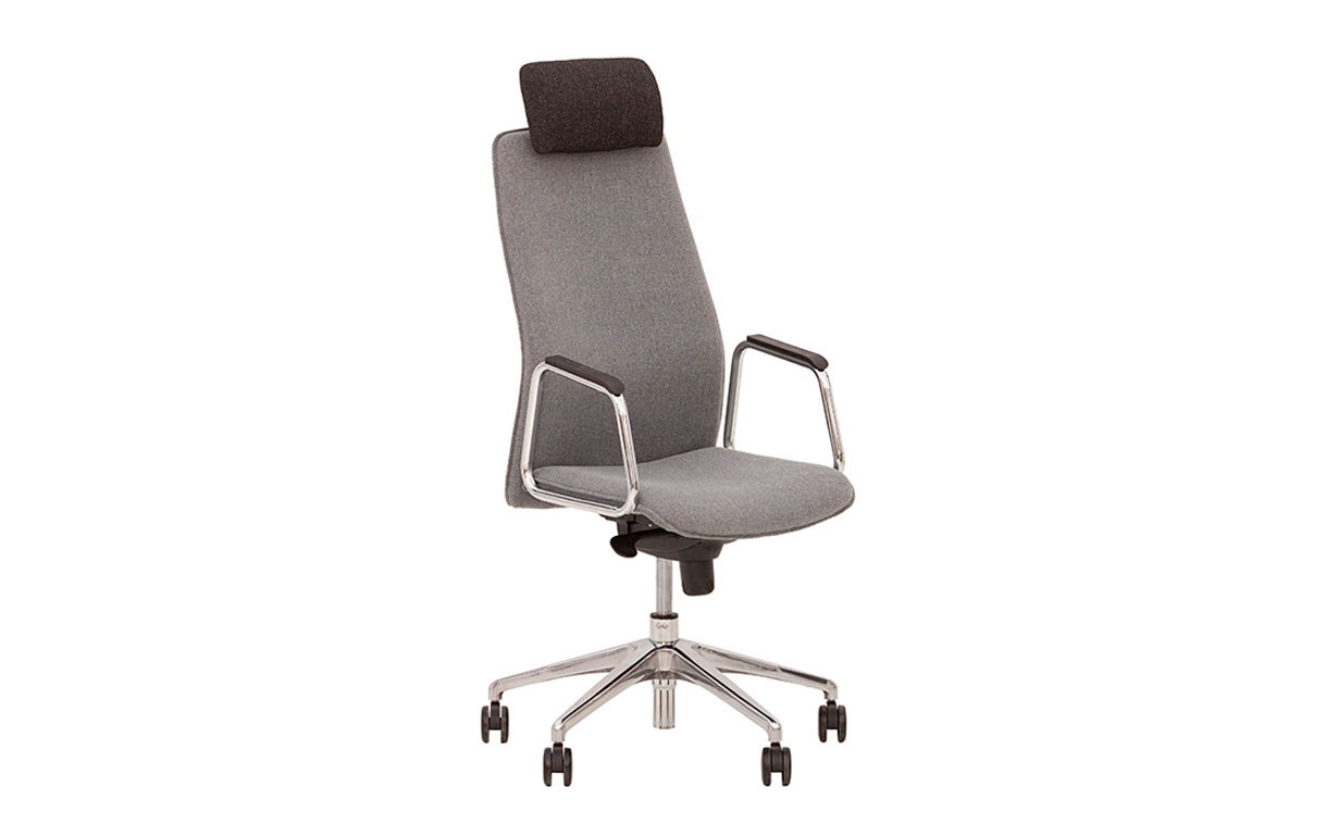 Кресло для руководителя Solo HR steel - Фото