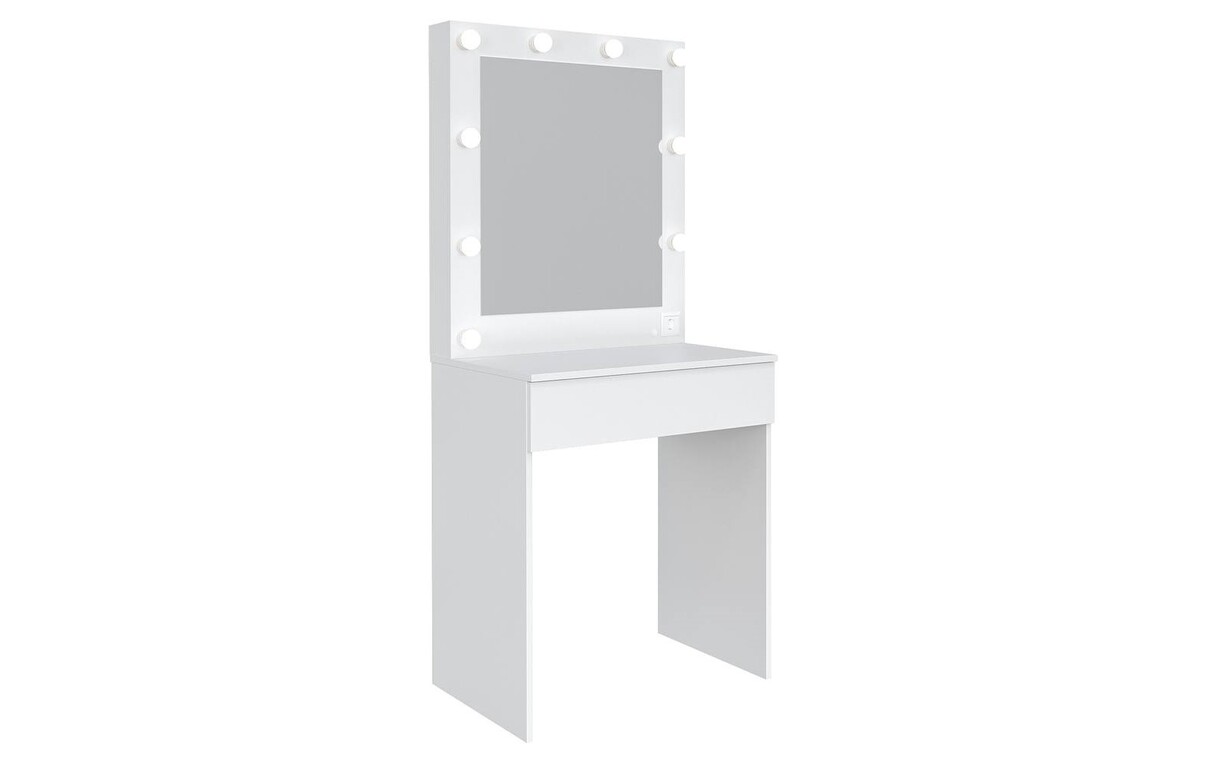 Столик с лампочками белый 700/500/1600 - Фото_2